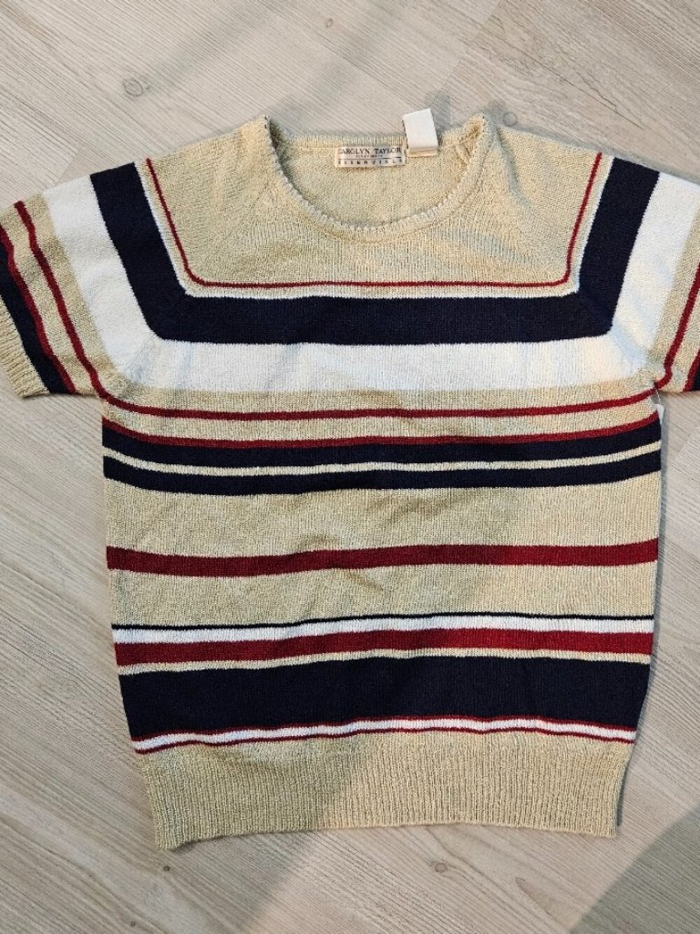 Vintage striped top, very euro summer